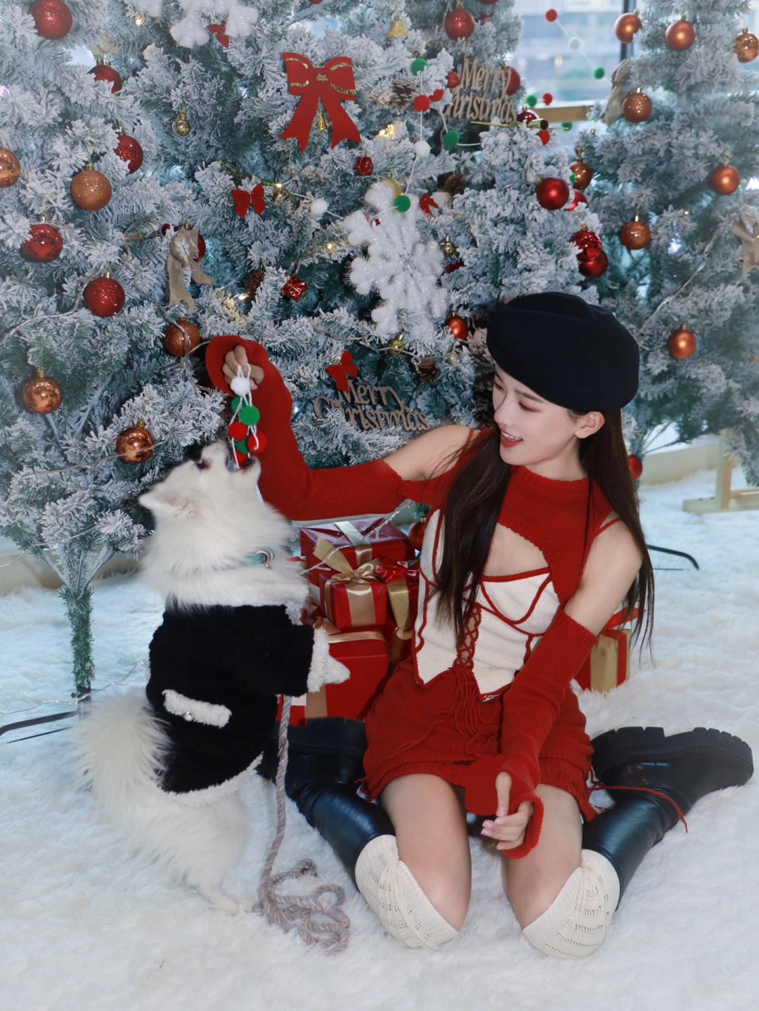 和宝宝一起过的第三个圣诞🎄