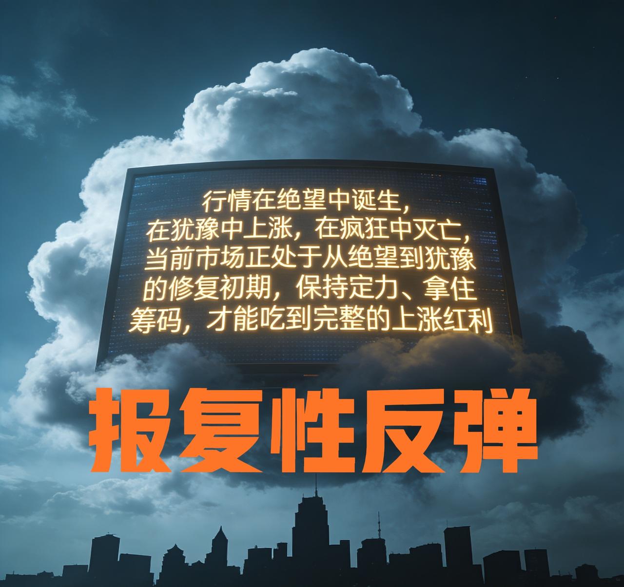 别恐慌拿住筹码｜报复性修复后，明日大盘怎么走？操作应对思路明确

摘要：行情在绝
