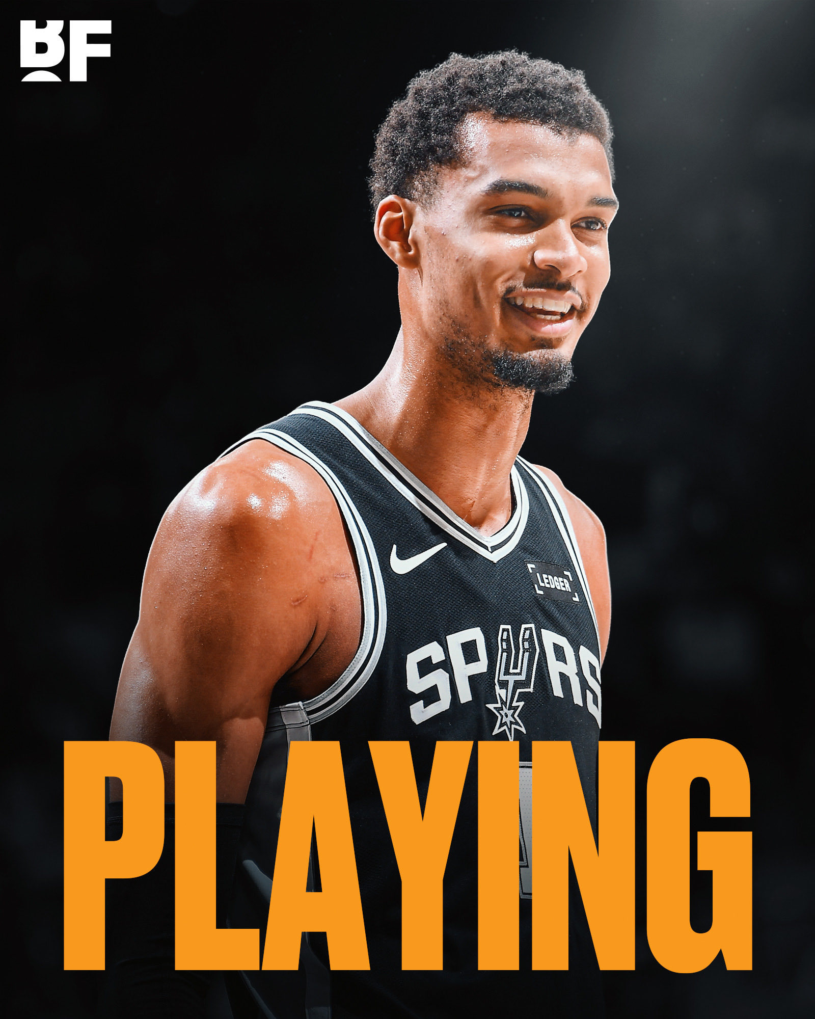 文班今天复出，打替补，有出场时间限制，buff叠满了马刺vs灰熊NBA