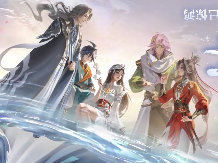 新赛季确定了9月23日，有点好奇王维海报里这几个人是谁？[思考]王者英雄王维9月