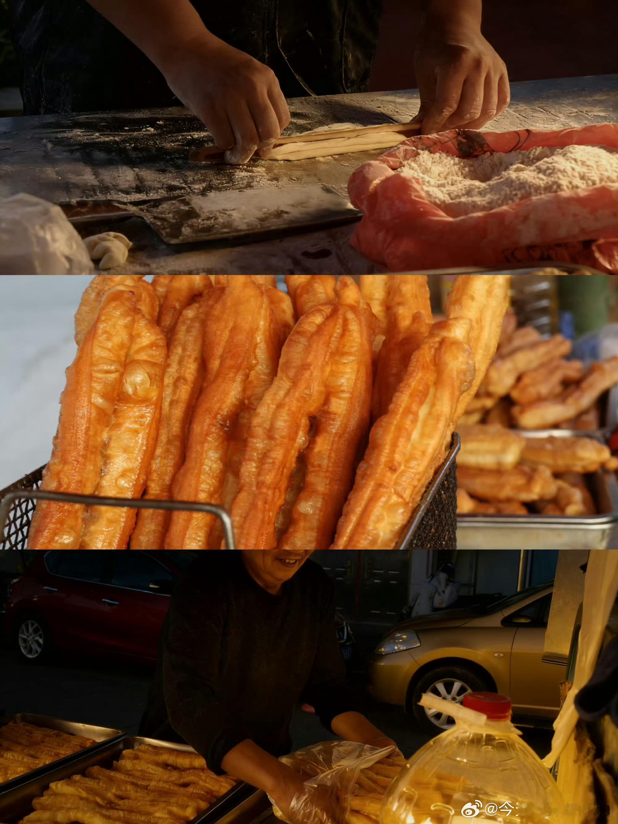 台州路桥一根油条炸出幸福生活台州路桥的烟火气太戳人！纪师傅11年坚守，七小时醒面