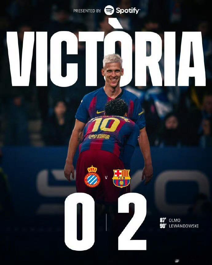 巴萨各项赛事八连胜西甲联赛第18轮，西班牙人坐镇RCDE体育场迎战巴塞罗那。上半