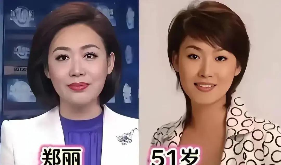 贺红梅今年55岁了。

她27岁就站上《新闻联播》，和康辉搭档多年。
香港回归、