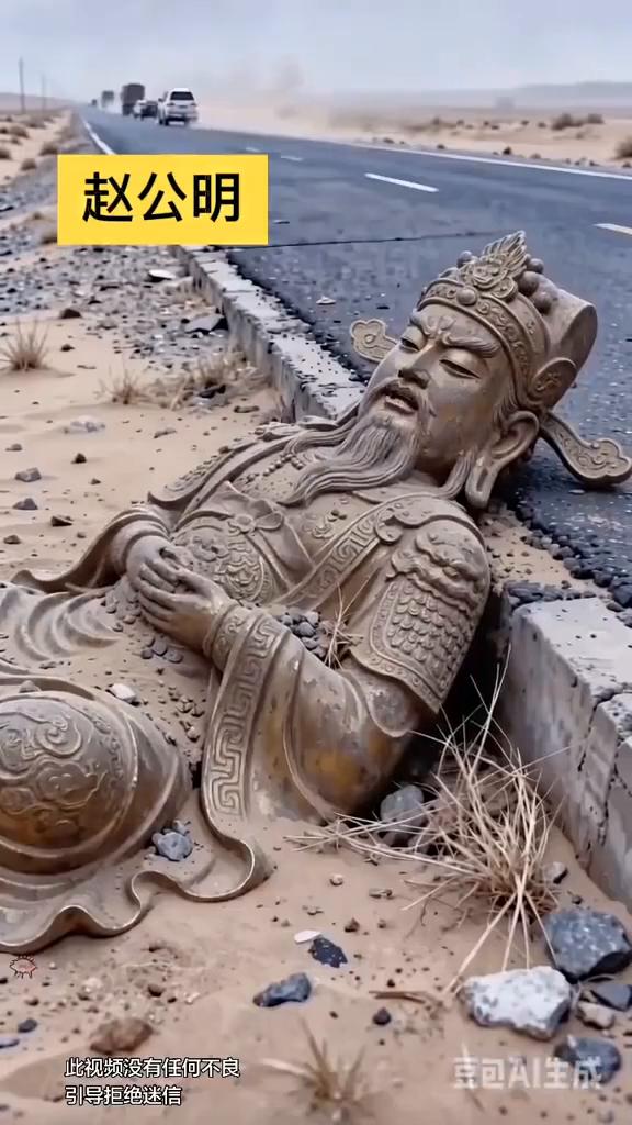 赵公明。
此视频没有任何不良引导，拒绝迷信。落难时扶一把，谁扶我起来，往后我就多