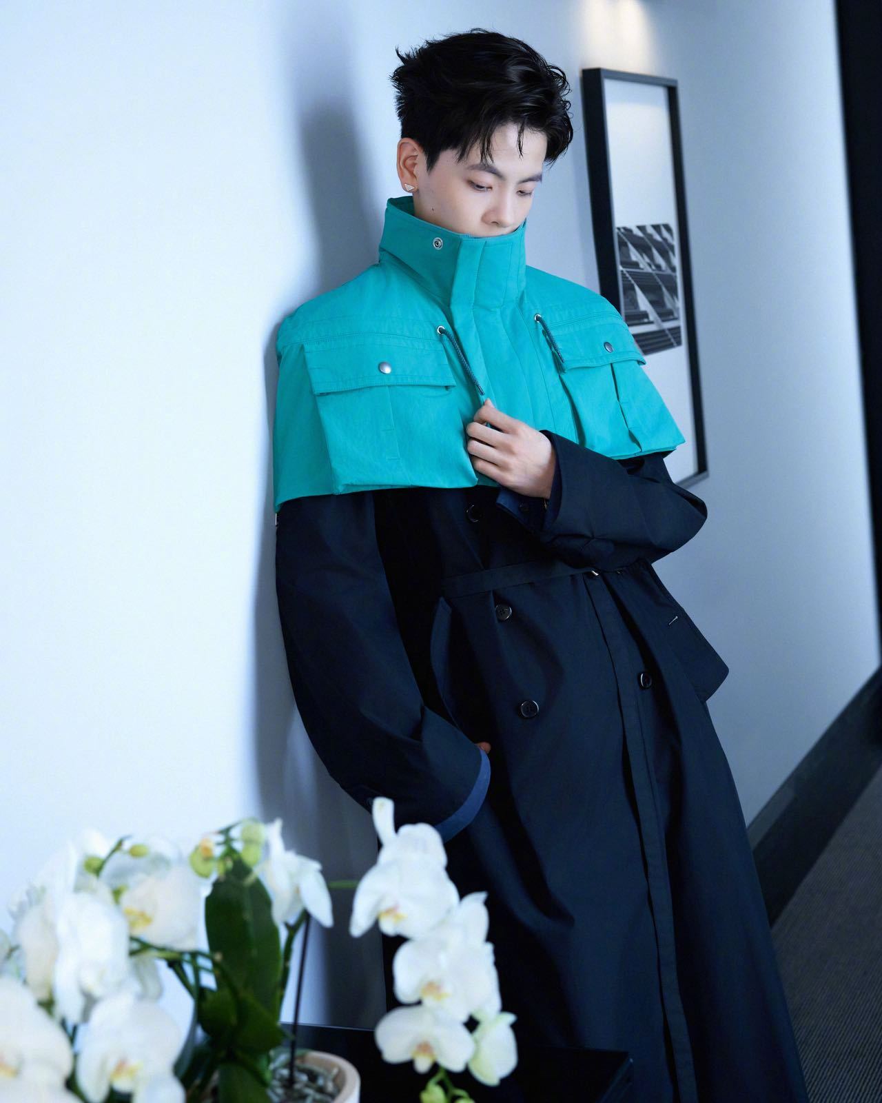 杨舒予 in Prada 📷 作为品牌大使亮相Prada 2027春夏男装时装