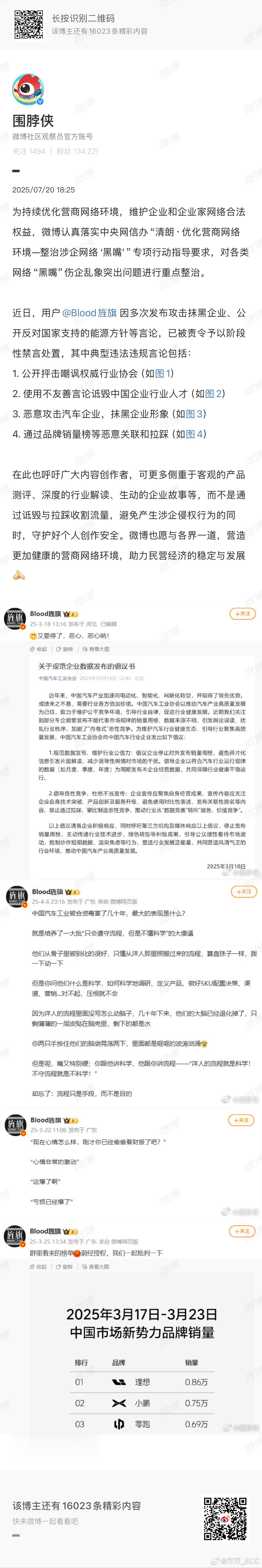 也不知发生了啥，好几个群突然发起了红包[黑线]微博超管列数了四宗罪，每条还都给截