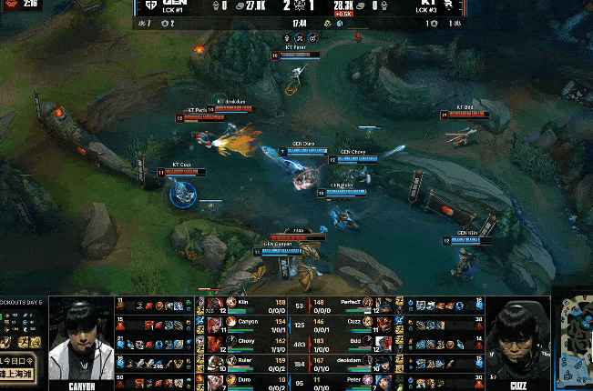 Bdd再次团前掉大，Chovy完美岩突GEN果断开团完成0换3