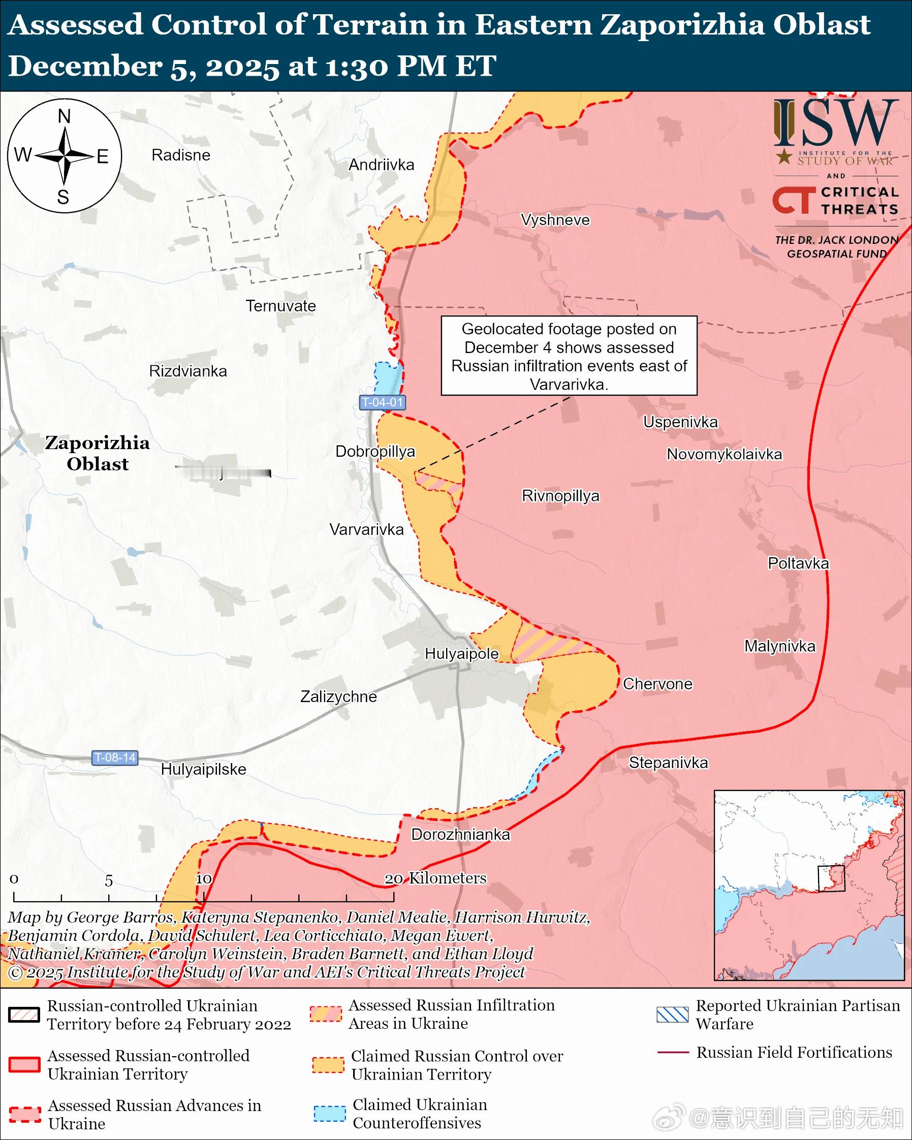 南方轴心俄军目标：守住前线阵地，确保后方免受乌克兰军队袭击，并推进至扎波罗热市的