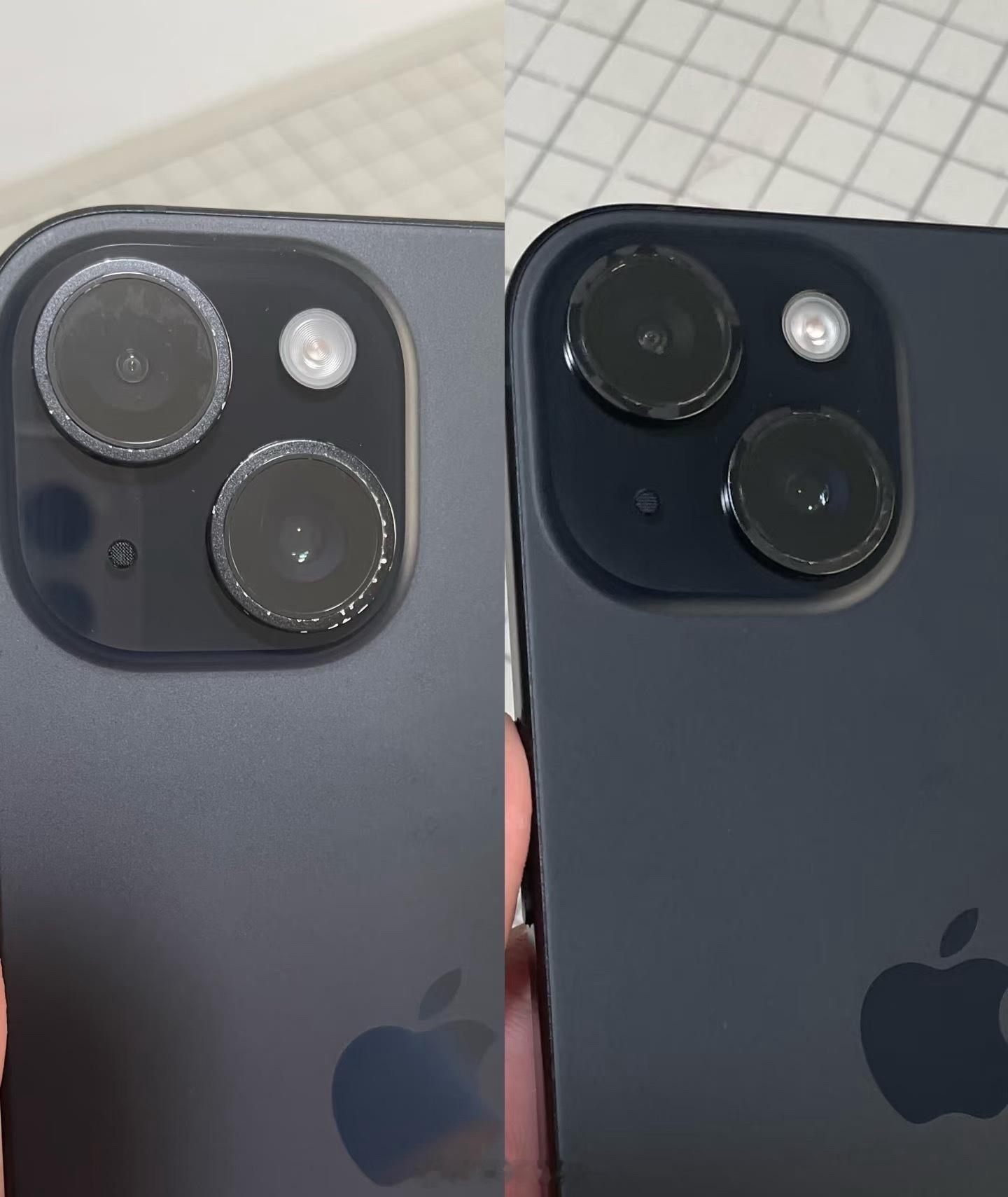 其实苹果的漆真的很容易磕花，我有一个朋友的15镜头的漆磕的惨不忍睹，直接影响手机