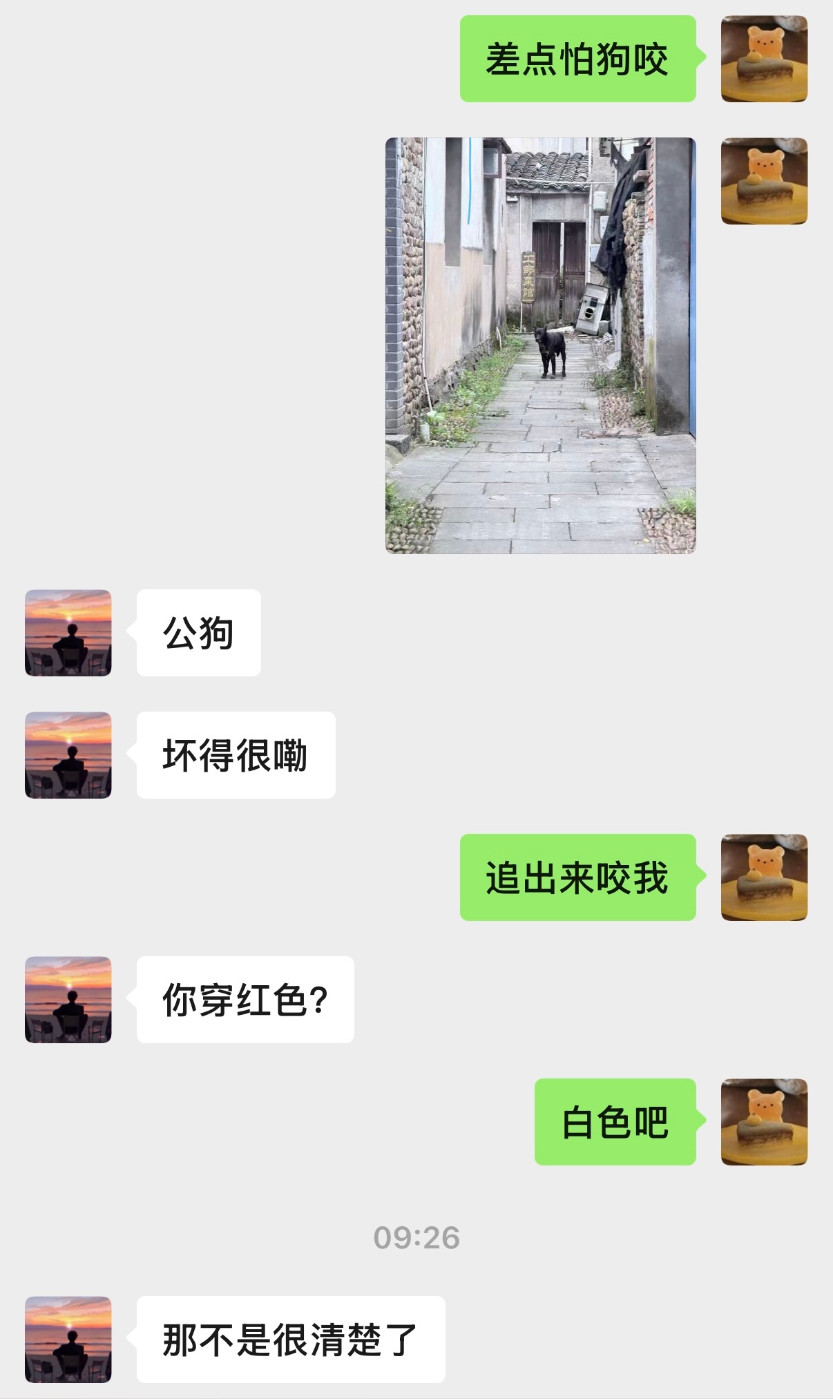 真的有这么爱吗❤️6点多就起来 还被狗追 