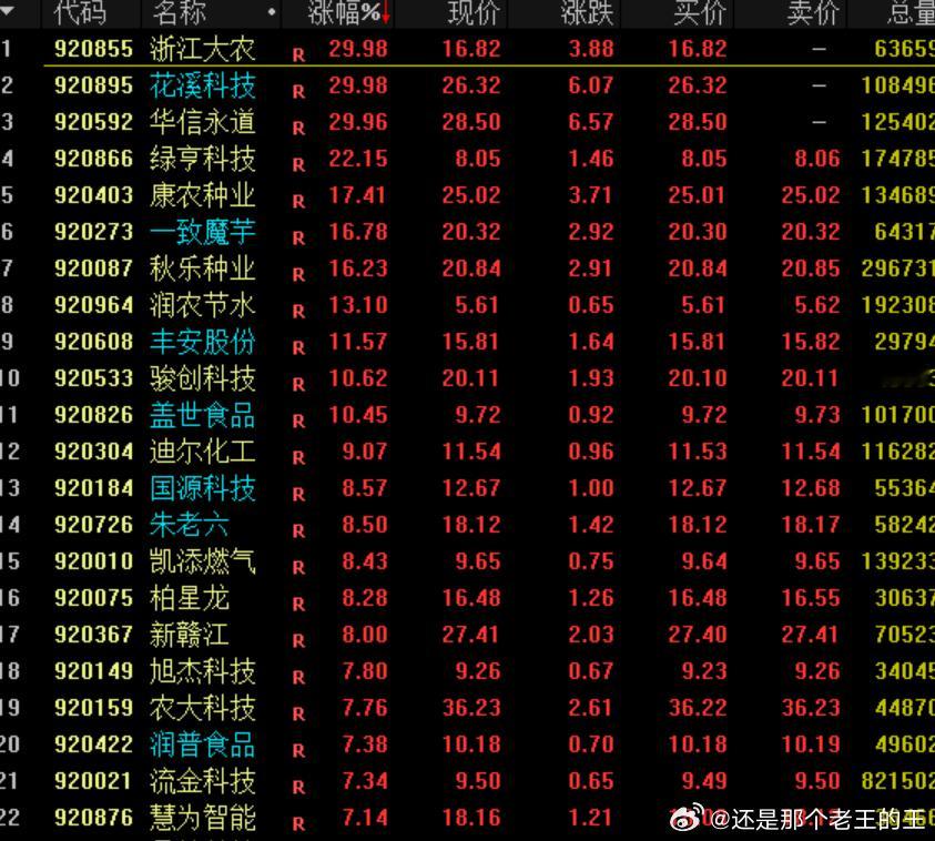看完今天的北证  真是生机勃勃啊 ​​​