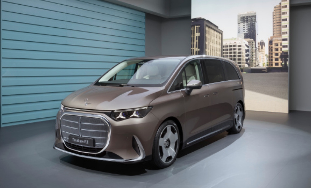 国内投产！豪华纯电MPV奔驰VLE正式发布 