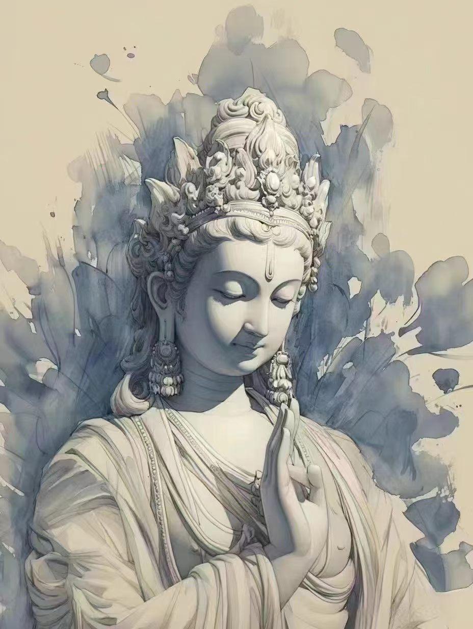 修行的真义，不在形式，而在心念的转化。打坐不是枯木死灰，而是沉淀妄念;吃素不是苛