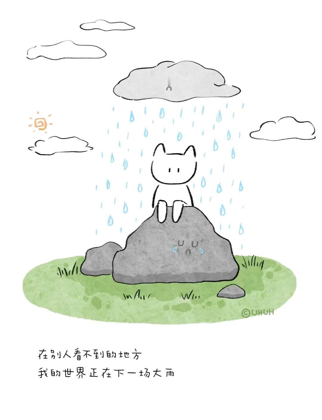 可爱便签插画背景图 