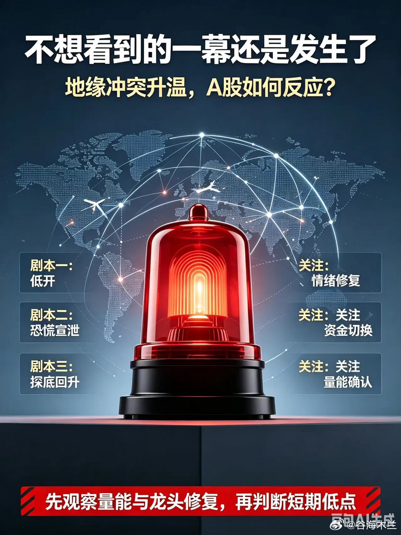 周一A股开盘前,美伊局势突然升级,不想看到的一幕还是发生了！一、热点解读周五的时