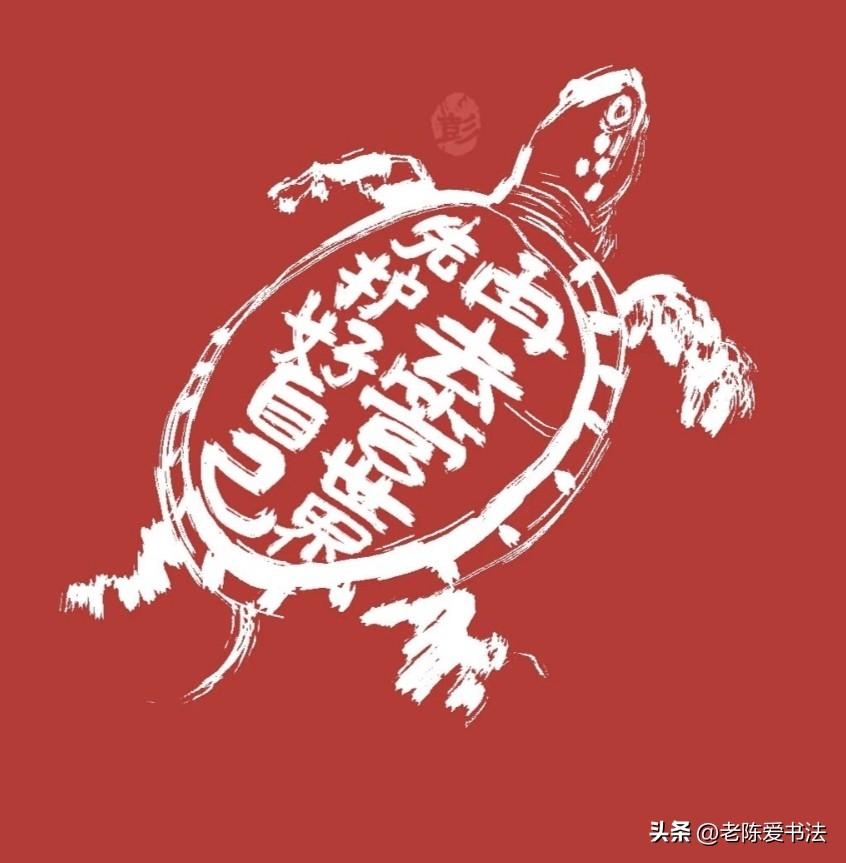 伸头是操心，缩头是清醒！看看龟背上的字，能理解的都是智慧人