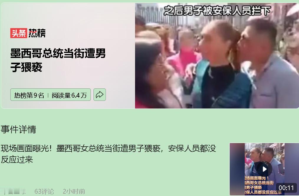 那天墨西哥城的阳光应该很烈。她笑着走向人群，伸出手——下一秒，一个黑影压过来，伸