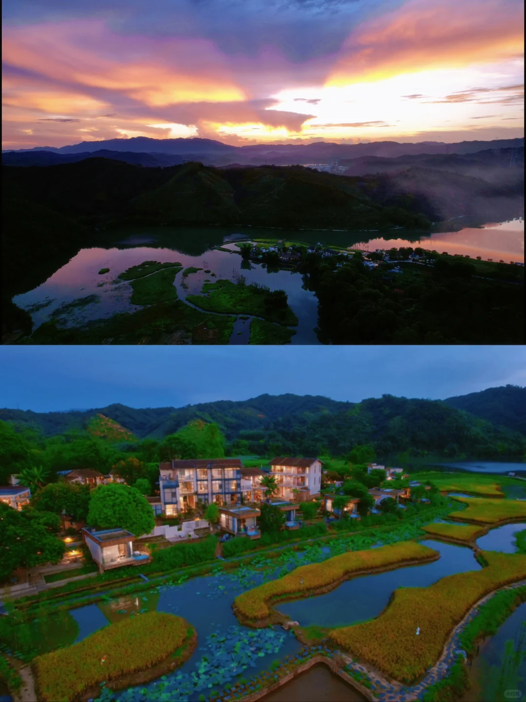 夏日粉色夕阳挑战｜想看看你拍的晚霞～