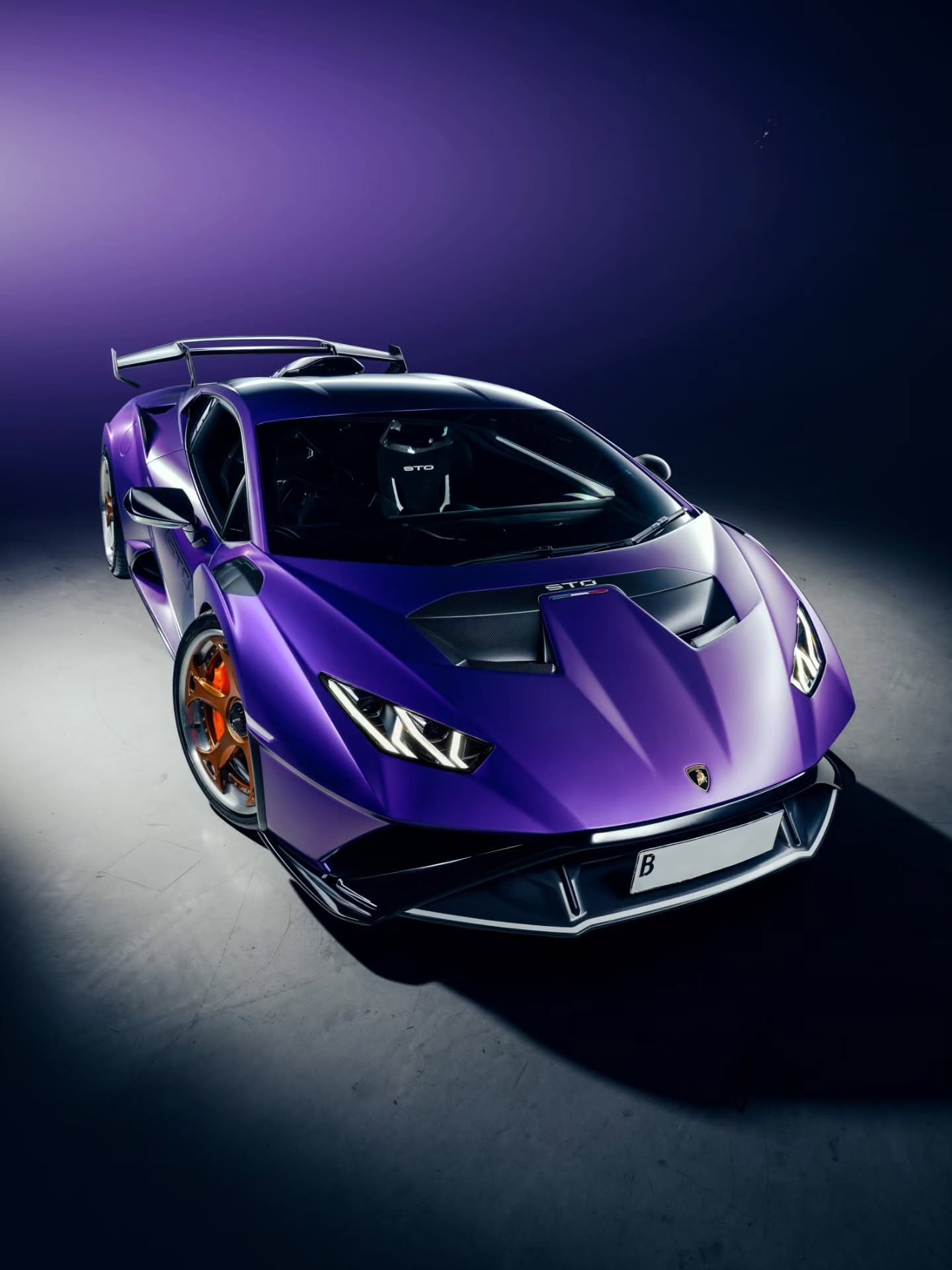 Car时尚[超话]  这个紫色STO 💜✨lamborghini huraca