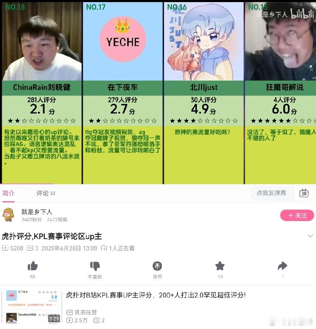 八流水货？王者荣耀KPLkplAG超玩会