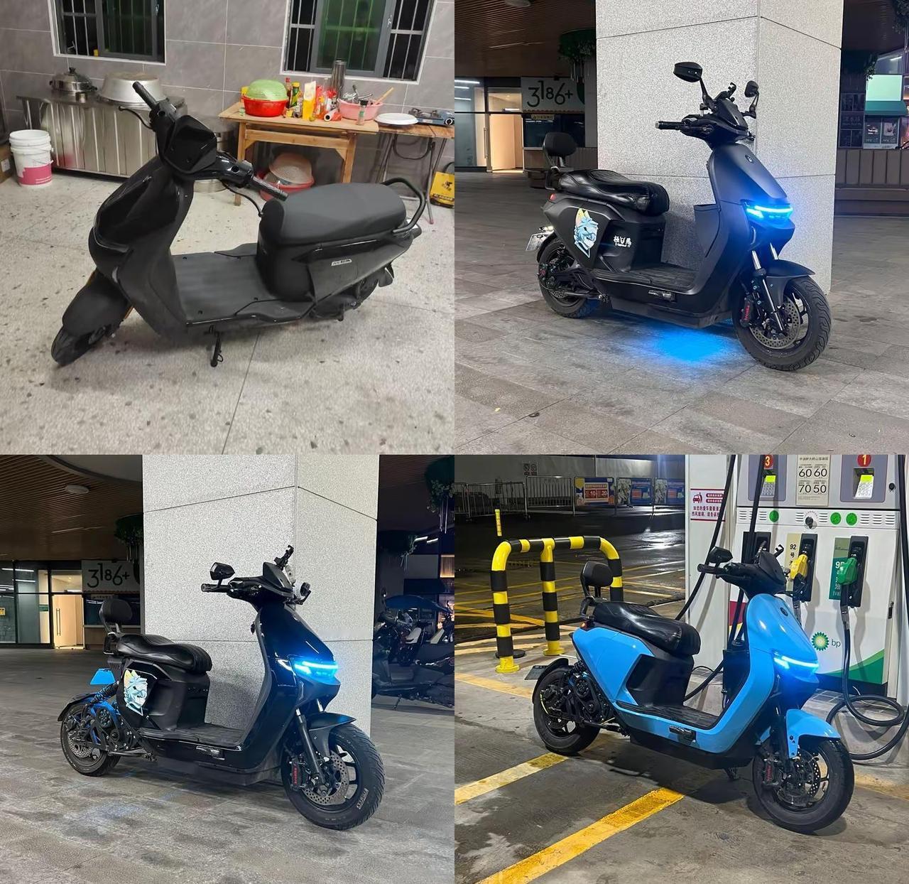 他是我人生中第一台车，也是我最得意的作品，尽管他不完美 。他见证过我身边人电改的