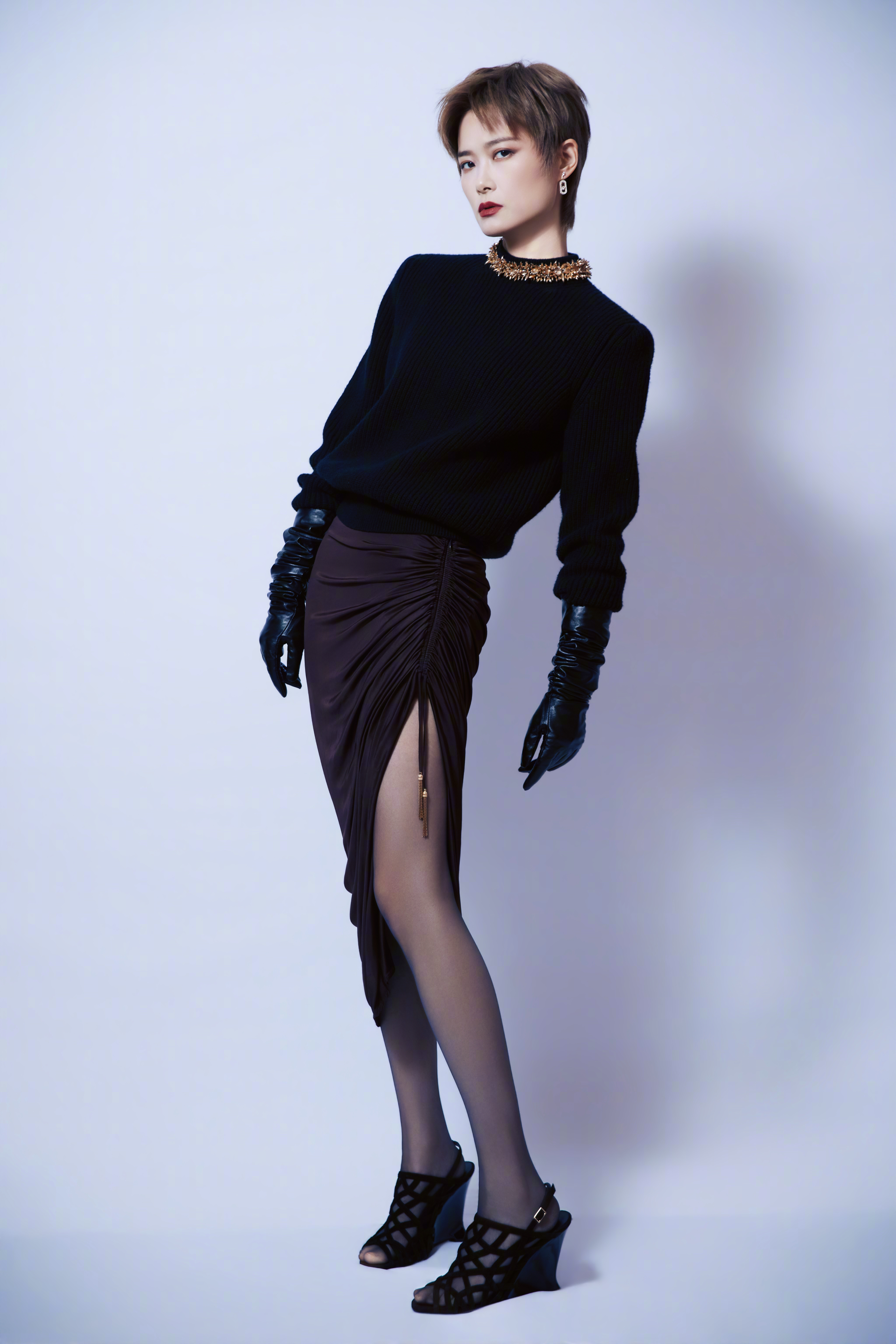 李宇春 × 2026湾区升明月 腔调十足！今日造型来自 BALMAIN 秋冬新装