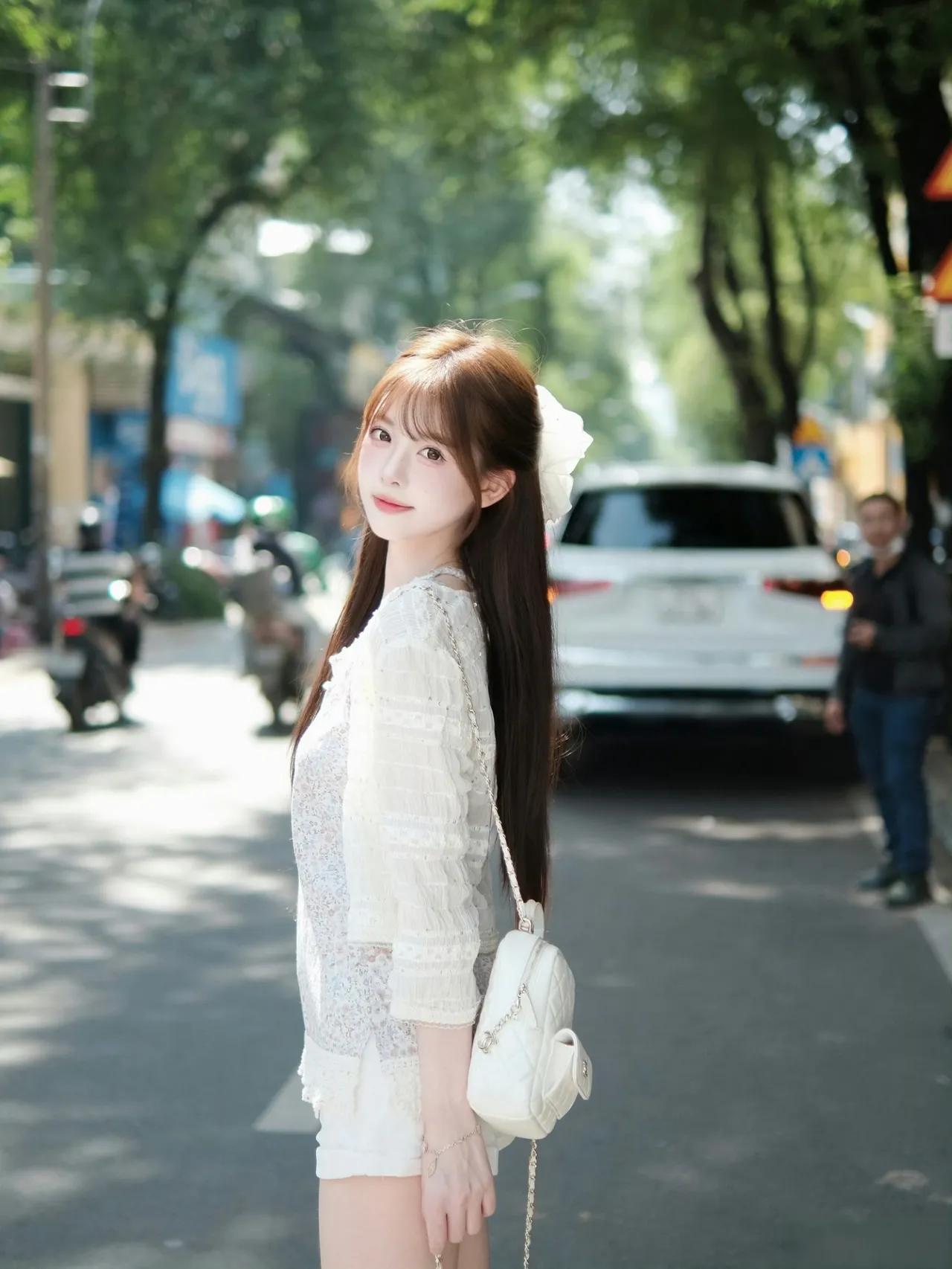 共享美人靓照少女风写真照