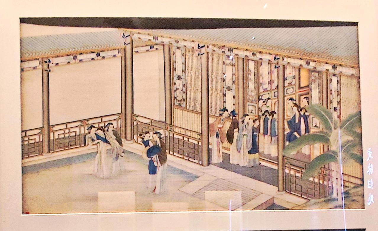 《红楼梦》彩绘画册真跡展
   ″绘梦三重缘一一辽宁与红楼梦文化″展，在《沈阳博