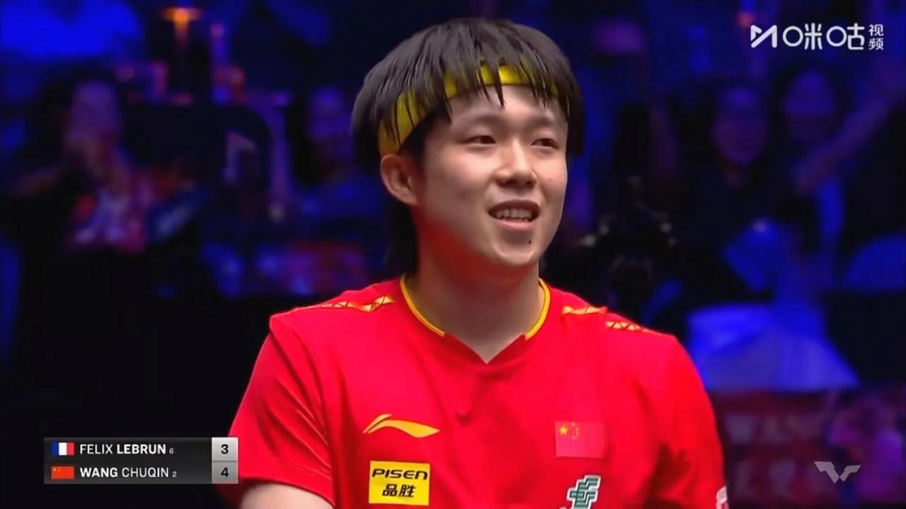 王楚钦4-3费利克斯·勒布伦惊险晋级决赛，一人分一局，太吓人了，下回可别这么刺激