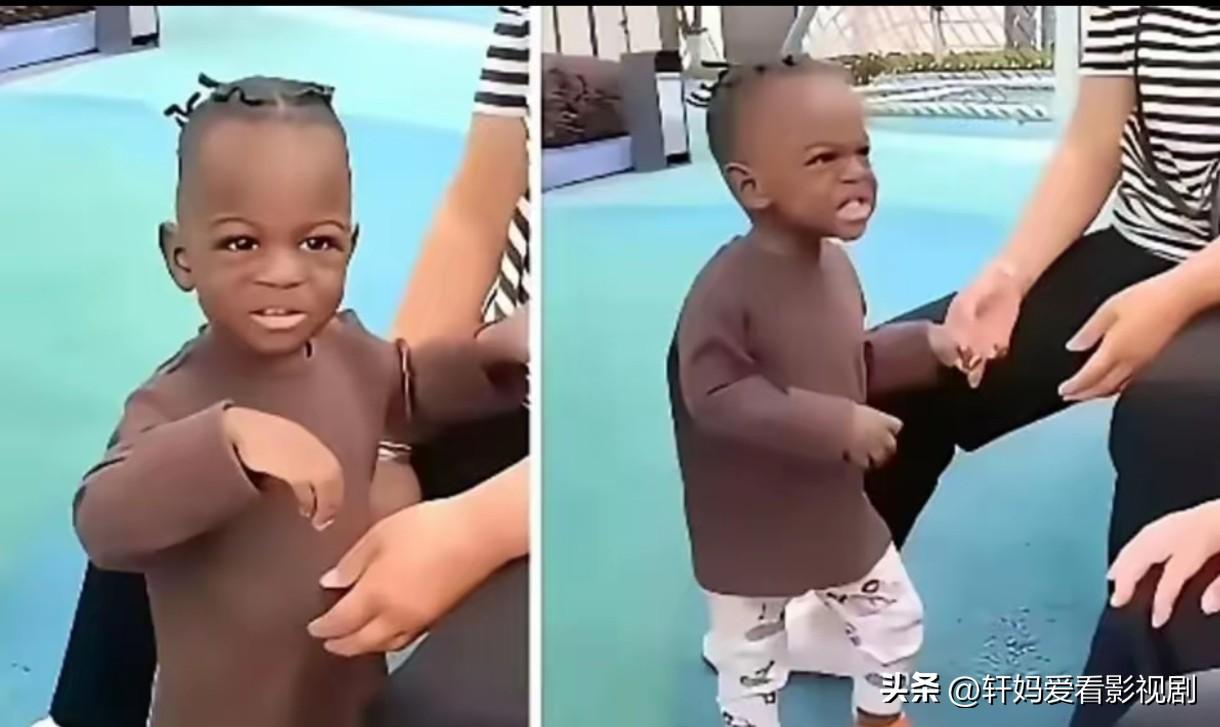 老实说真的不太喜欢这个中非混血儿的长相，总感觉奇奇怪怪的。跟咱的本土的中国人相差