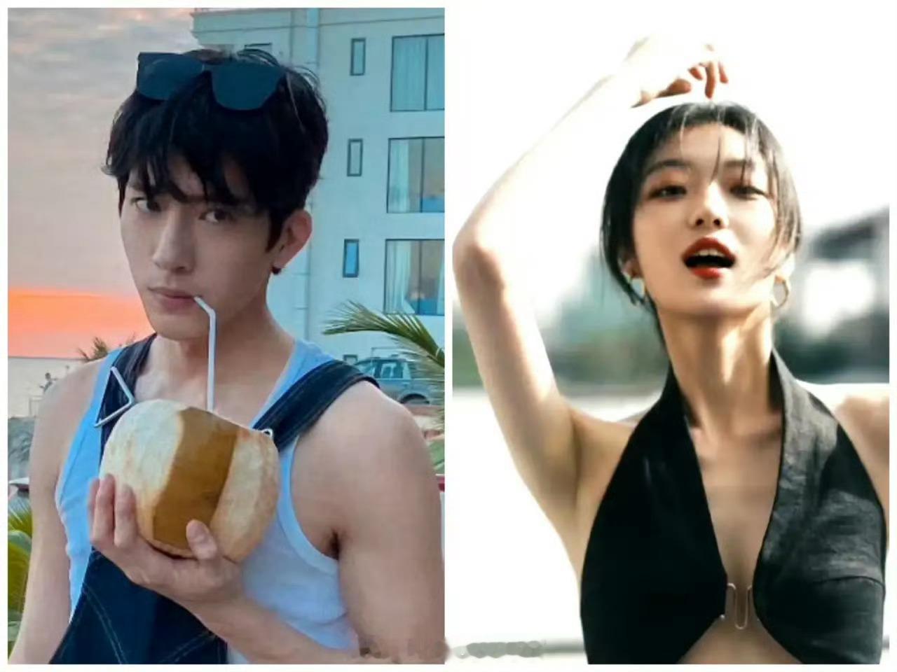 网传👖的《早春晴朗》定的井柏然、孙千，大家感觉两人🈶🈚️cp感？ ​​​