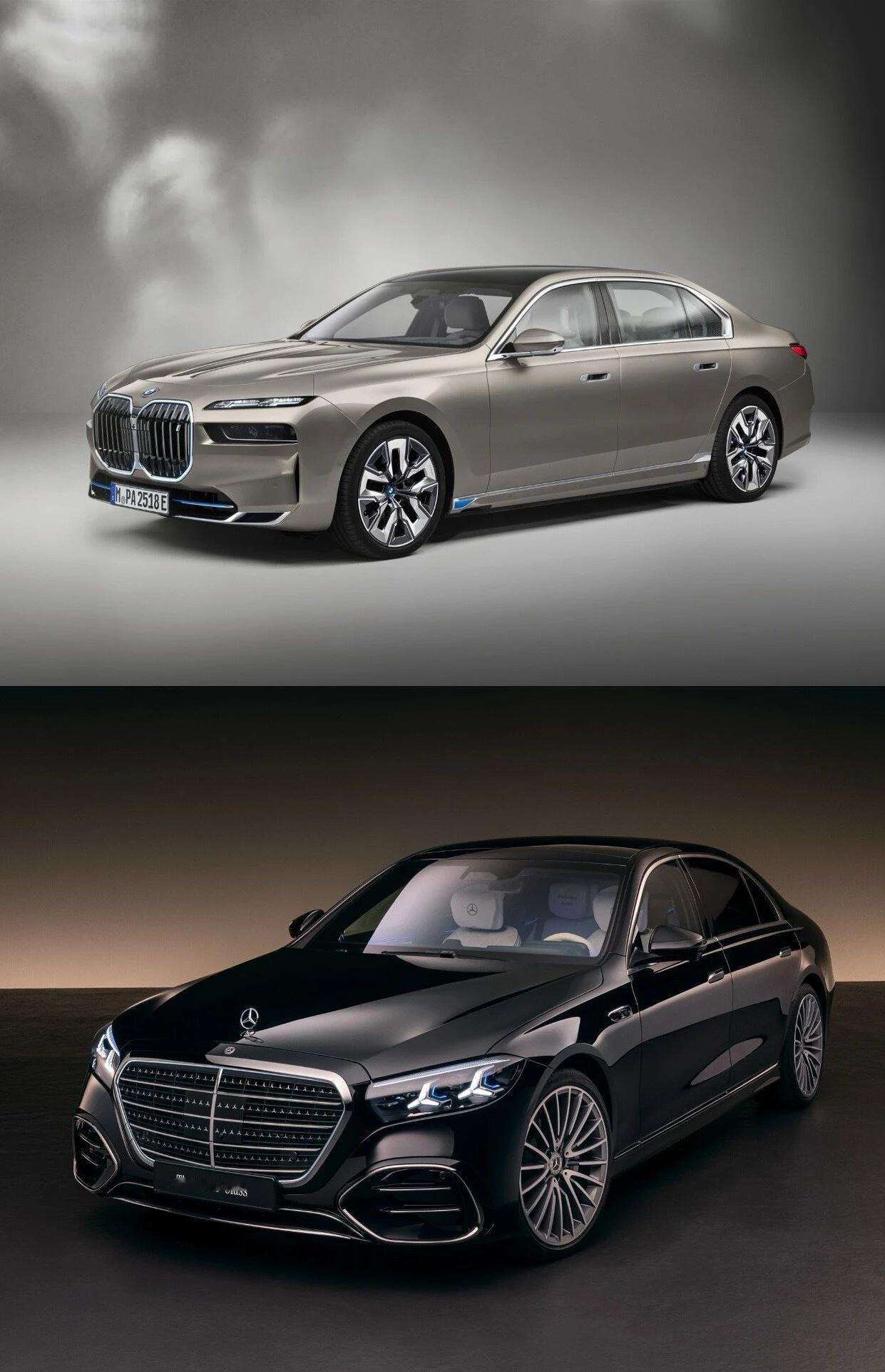 宝马7系 🆚 奔驰S级