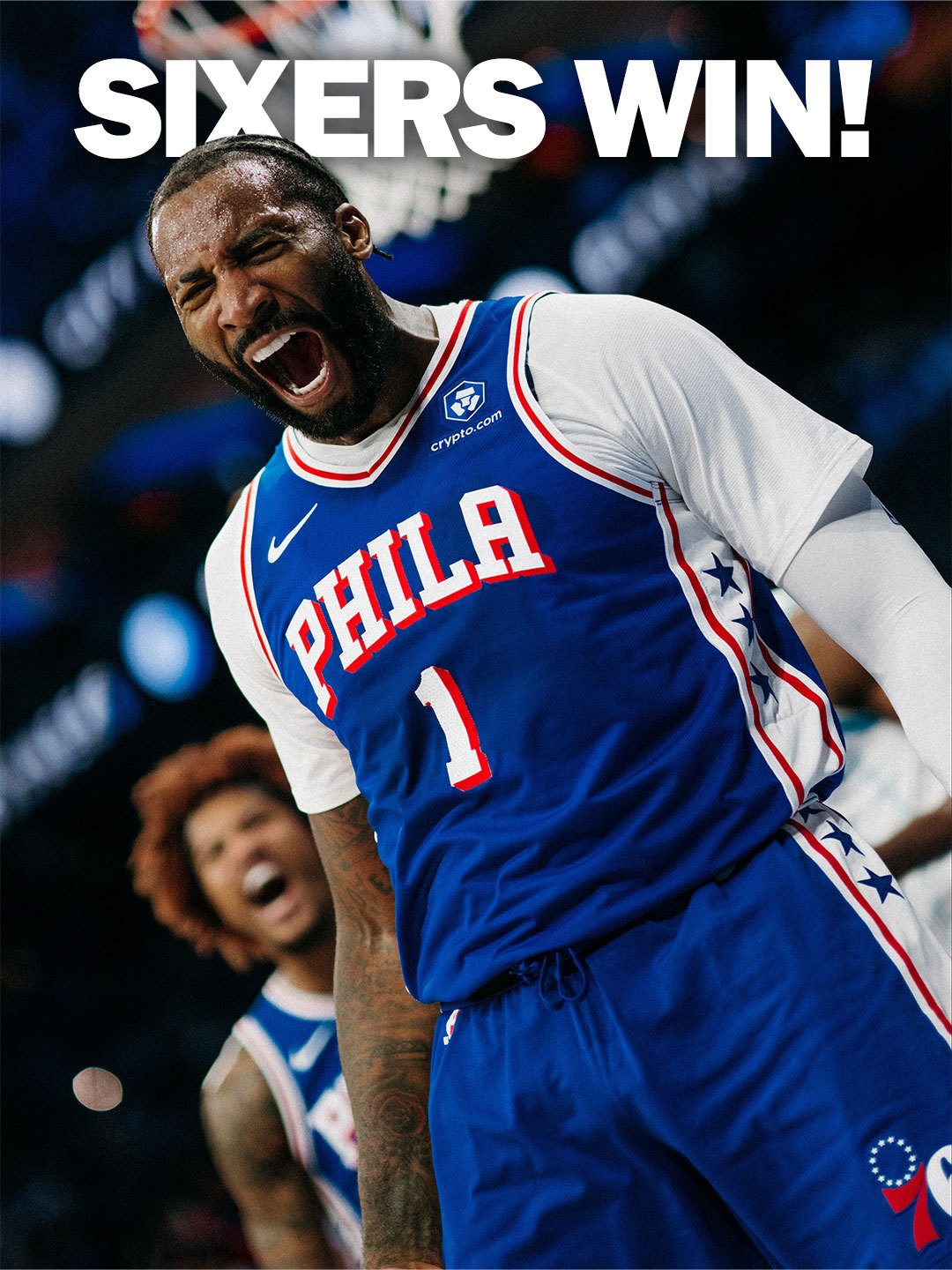 主场开门红！全场比赛结束：76人队125-121险胜黄蜂，球队取得两连胜！马克西