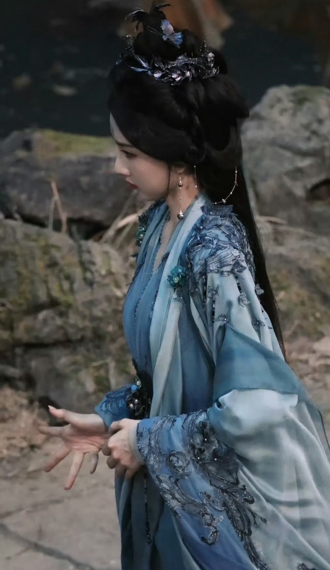 宋祖儿聊斋造型，我女太美了吧！美美的很安心，脸部状态太好了，妖女人设好期待啊！！