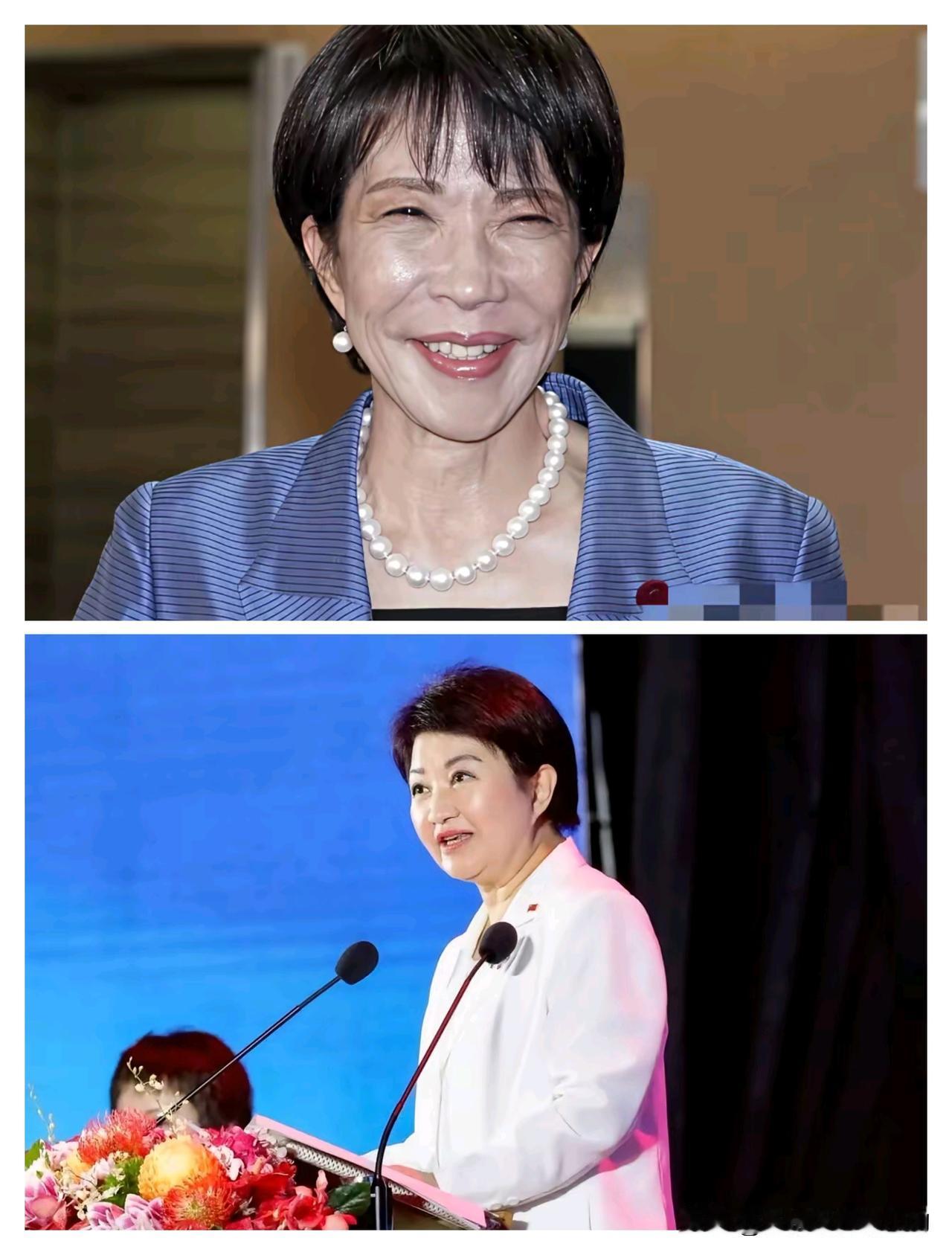 高市早苗刚当选日本首相，卢秀燕就在脸书发文祝贺。回想起高市早苗刚当选自民党总裁时