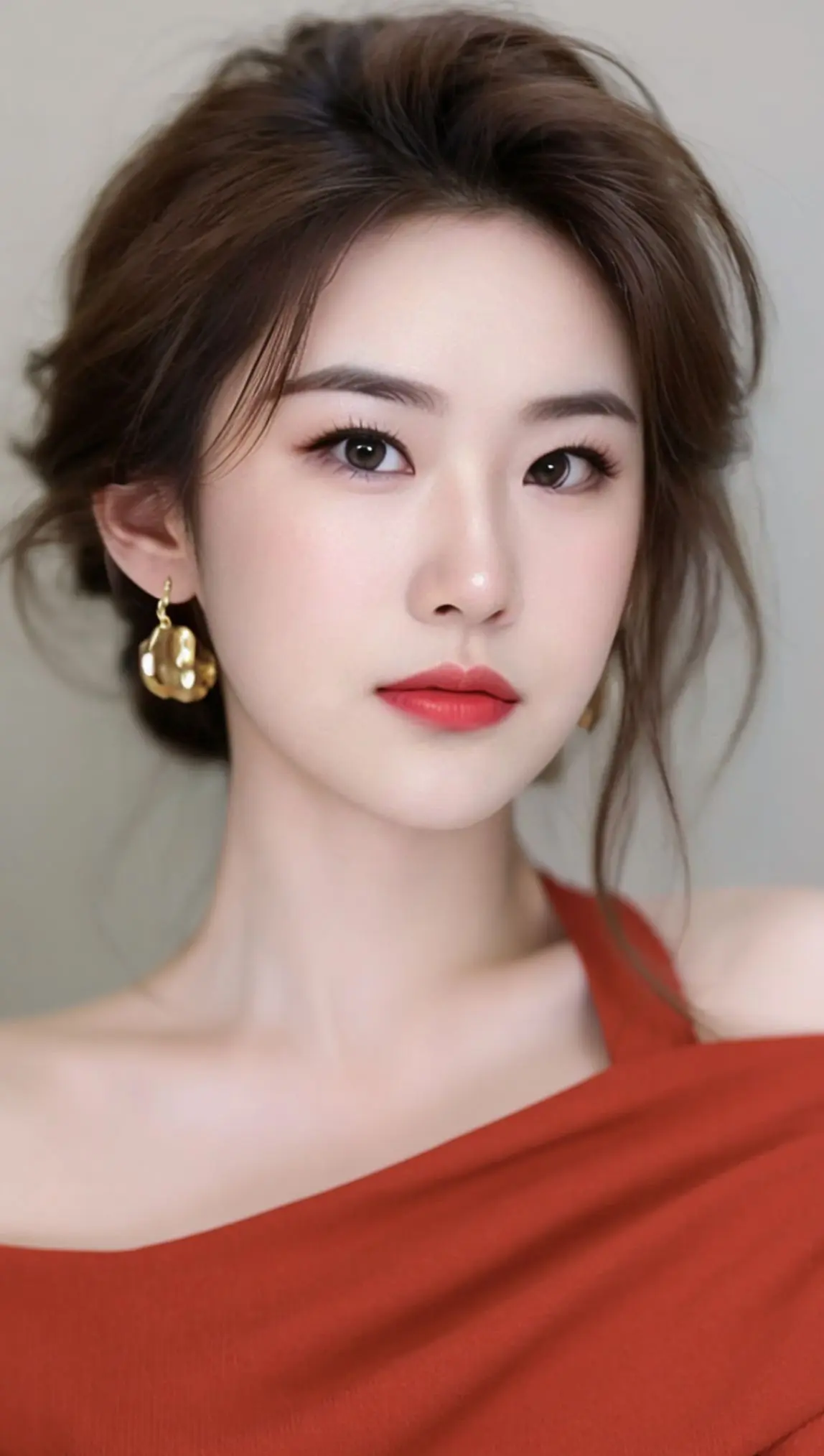 AI棕调氛围感写真 ai创作