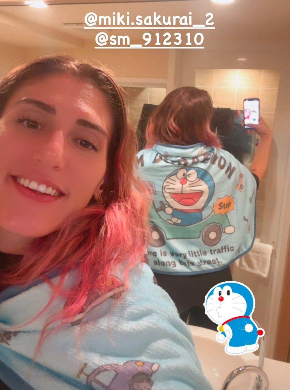 女排 明加尔迪和多拉A梦