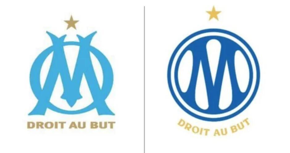 马赛换新队徽翻车！球迷吐槽：这不就是国米
一支球队的队徽，承载的是百年历史与球迷