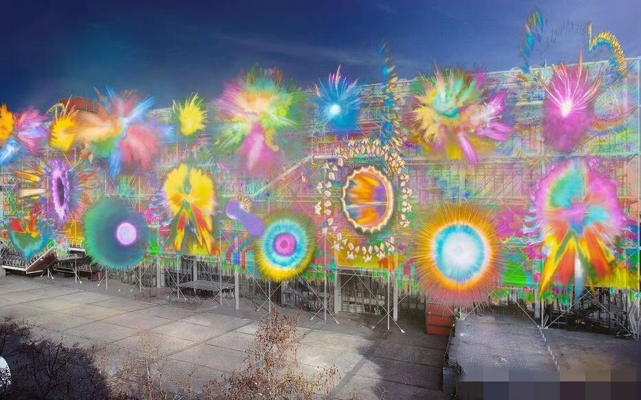 蔡国强又炸了巴黎蓬皮杜！
蔡国强于2025年10月22日，在即将闭馆翻新五年的巴