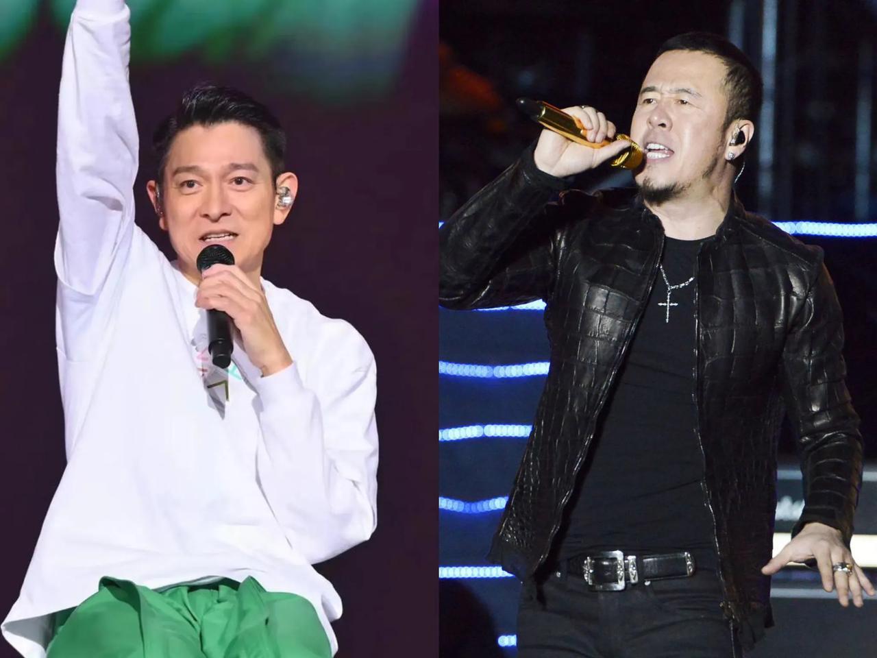 刘德华和杨坤谁是真正的歌坛天王?刘德华与杨坤：歌坛天王的时空回响

华语乐坛星光