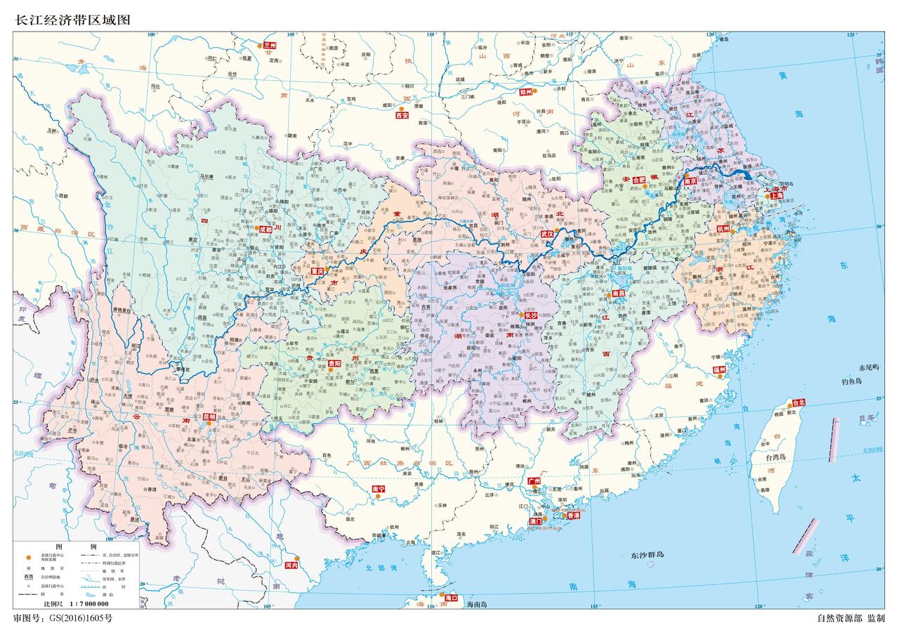上海为什么地位超然？我国经济最发达、大城市最多的就两条线：一条是南北向的沿海，另