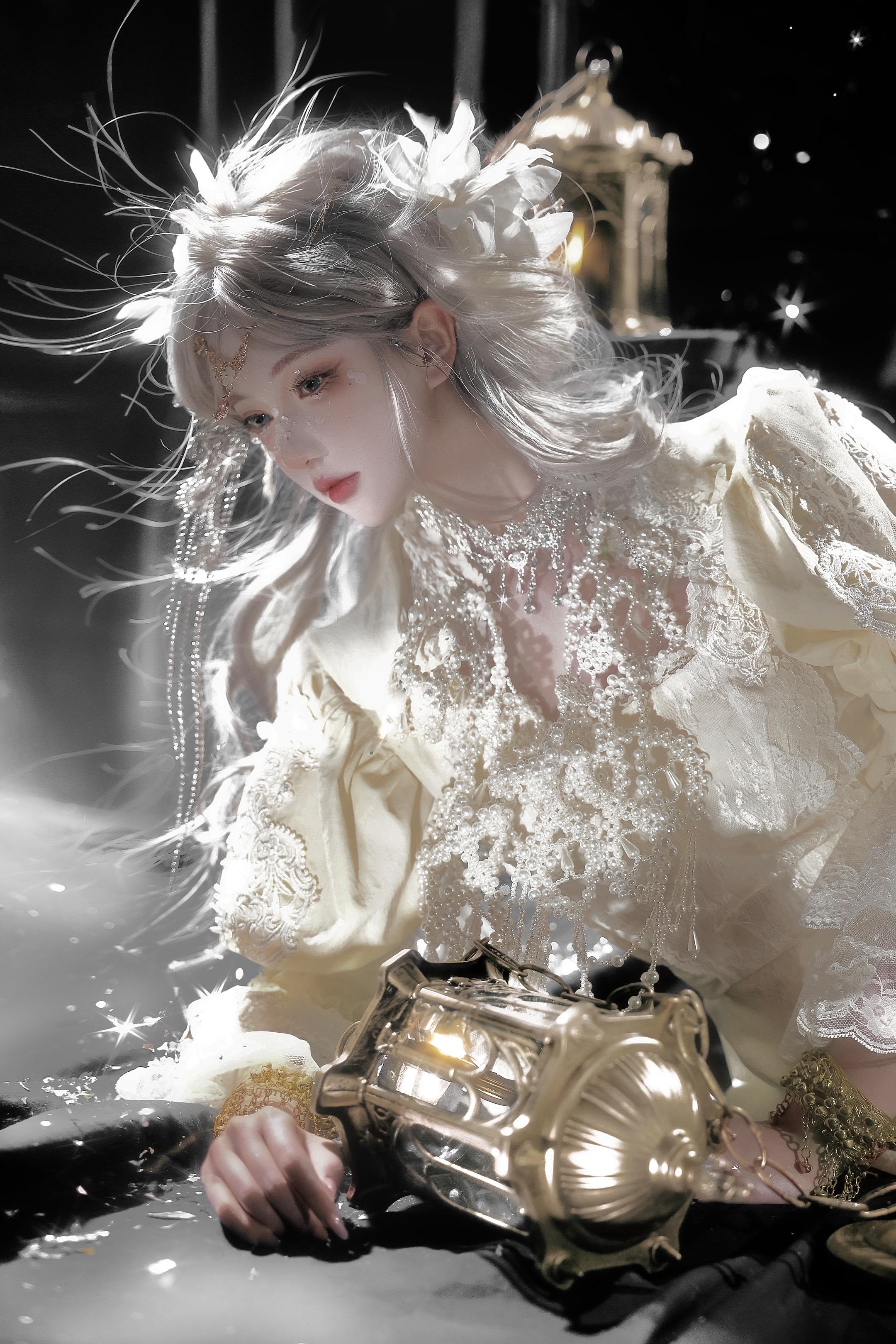 银河之眼，梦回神明少女。面授拍的，拍到这么美的照片先发两张预告