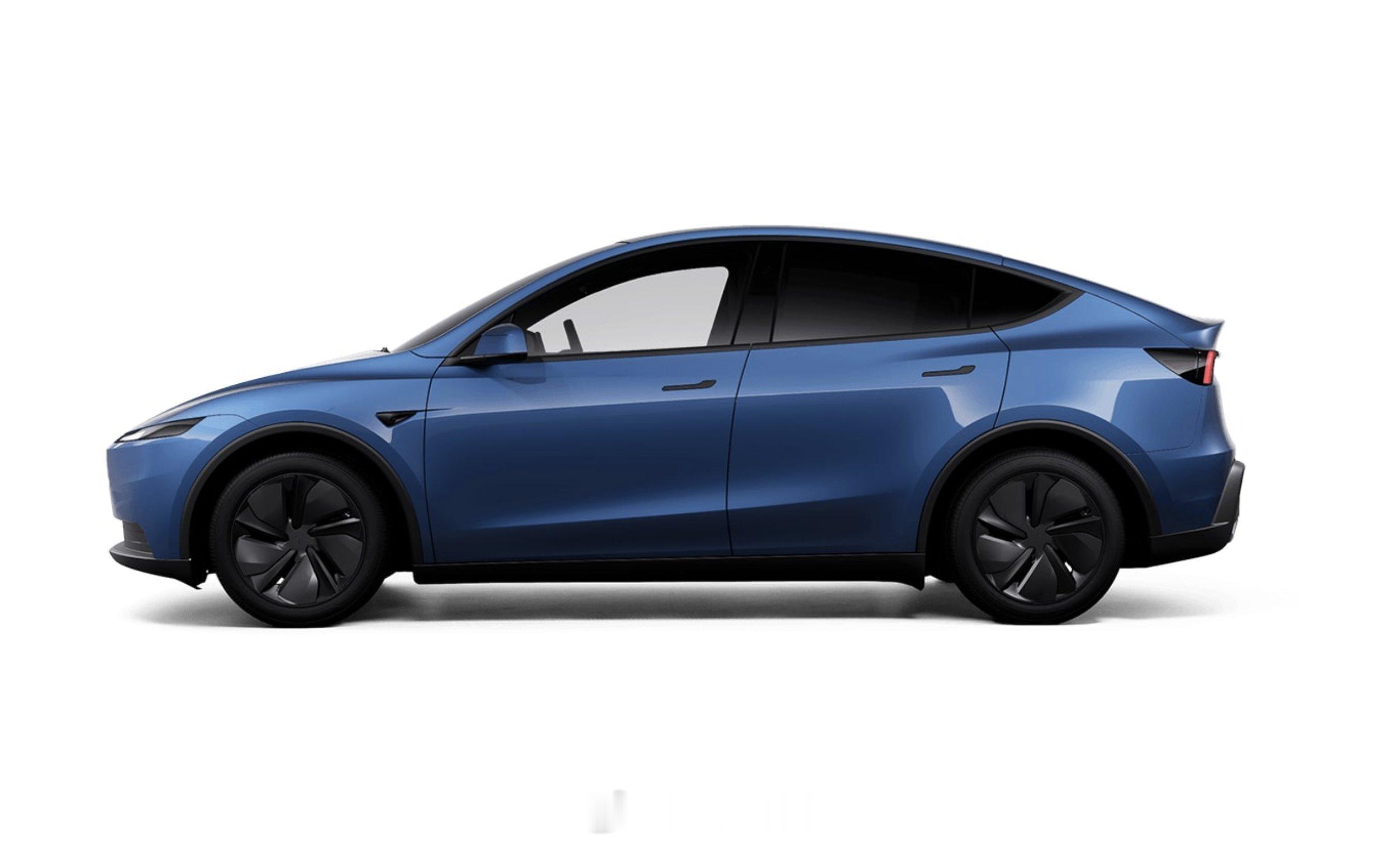 特斯拉为欧洲入门版Model Y推出全新Coastal Blue车漆，售价130