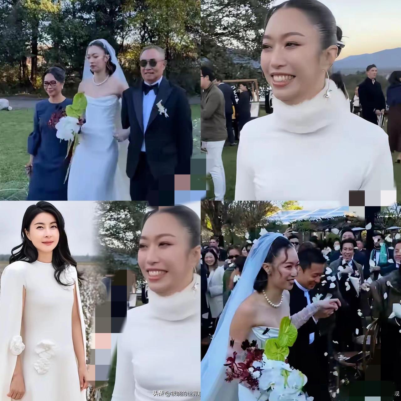 朱玲玲也没想到，                                