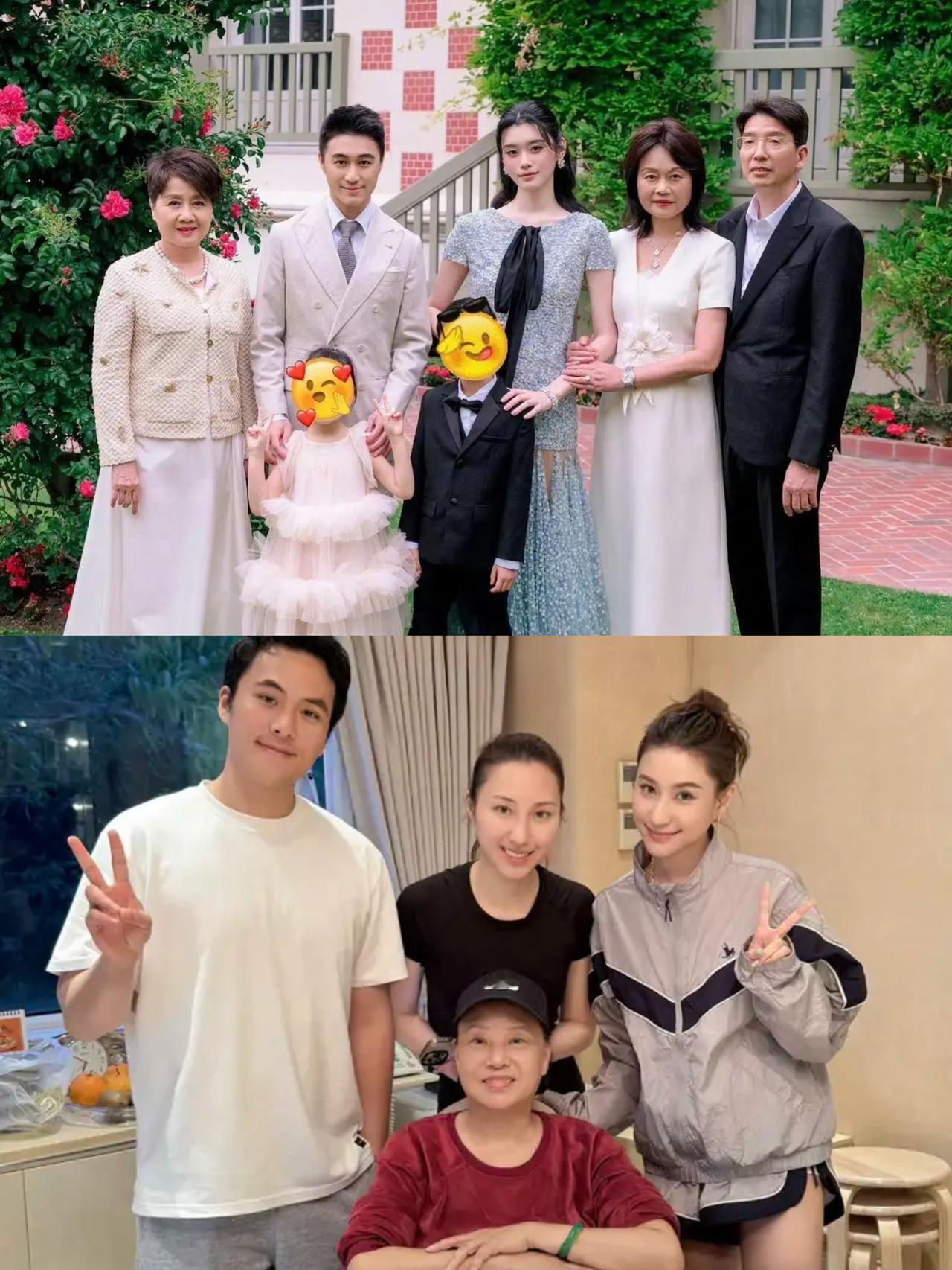 赌王家的几房关系还真的挺微妙的，
四房家的儿子何猷君举办婚礼，
三房家的女儿在家