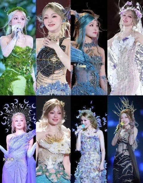 张韶涵前造型师回应裁员裁到大动脉以前的造型真是一个比一个惊艳，这场衣服乍一看还以