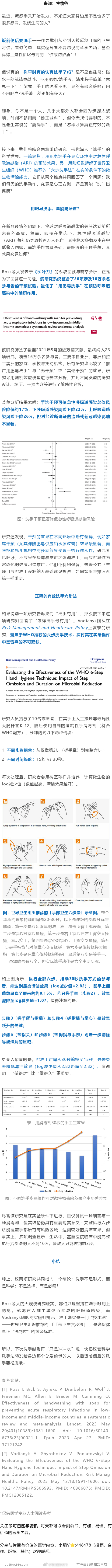 健闻登顶计划 你洗了一辈子的手，竟可能洗错了！怎样才算有效洗手？两项研究：用肥皂