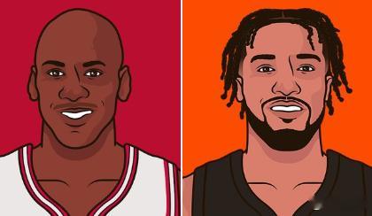 布伦森今天不得了。NBA总决赛历史上，只有两个球员能在终结系列赛的比赛中砍下45