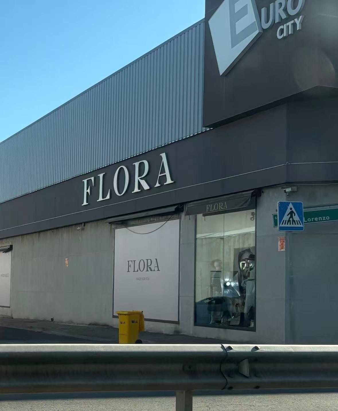 flora，你怎么也在西班牙 ​​​