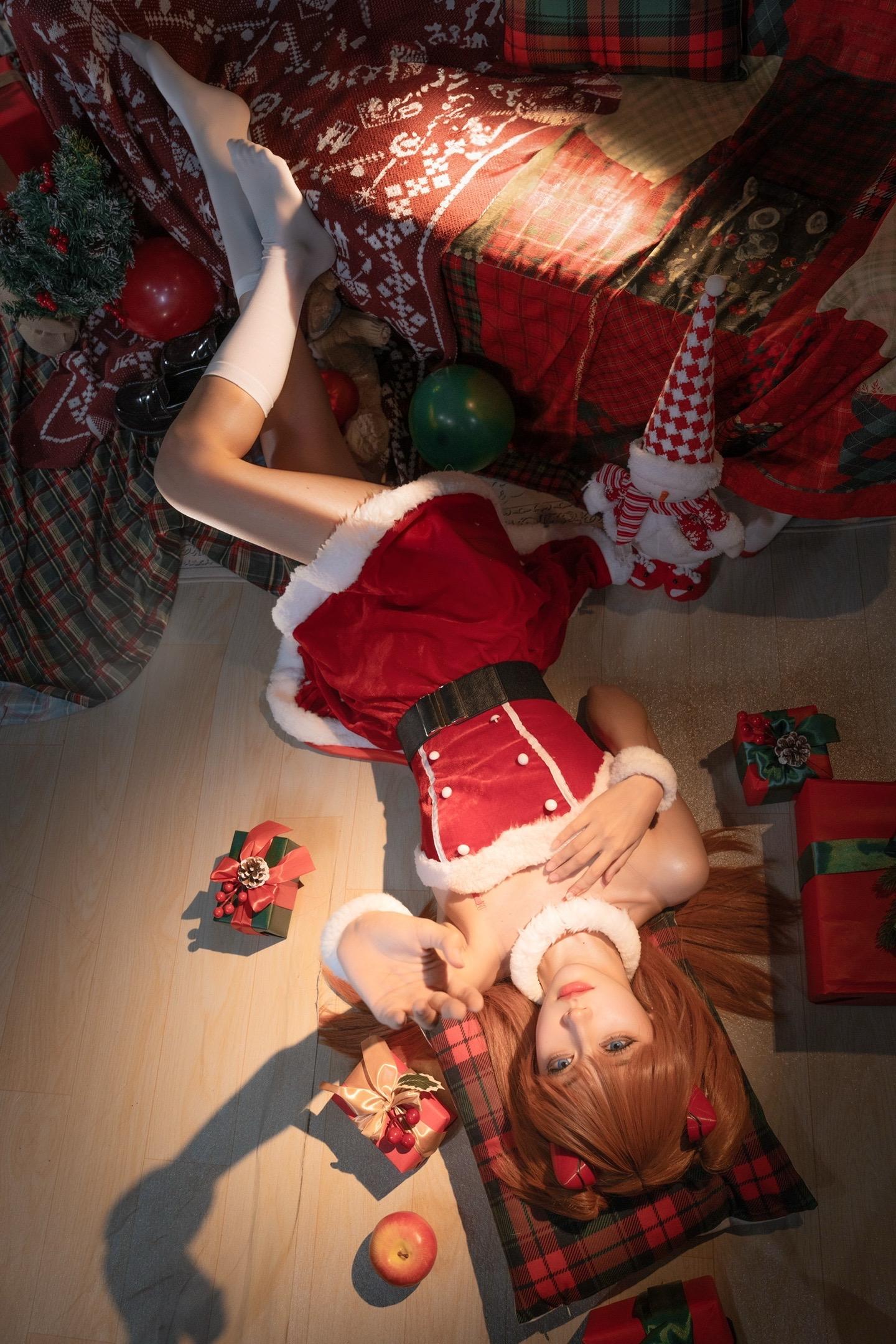 是圣诞明日香！ 出镜coser